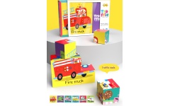 Mesekocka 9 db Közlekedés DT 6761